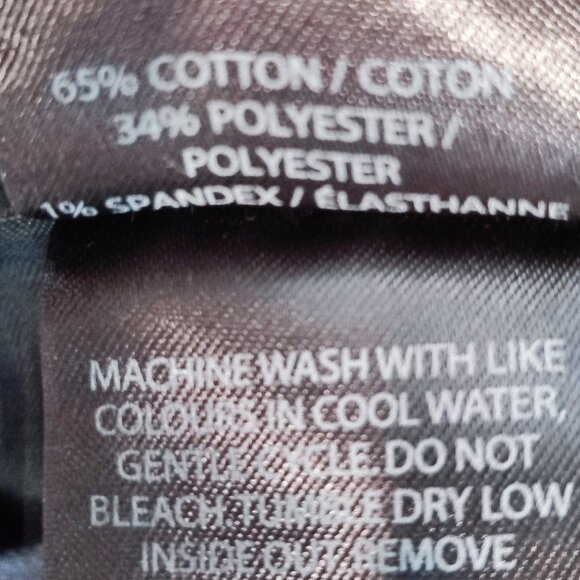 Kenneth Cole flat front business / casual dress pant dark grey men's size 36X30 - Picture 7 of 14